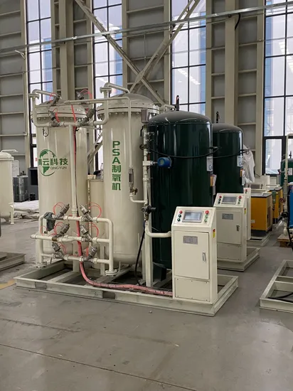 Medical Grade 20nm3/H O2 Plant Oxygen Production Line Remote Control Oxigen Generator Plant